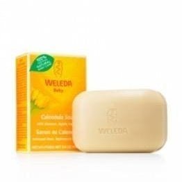 Organic Calendula Baby Soap for Sensitive Skin - Gentle & Natural Newborn Bath Soap - Perfect for Daily Cleansing, Eczema & Diaper Rash Relief