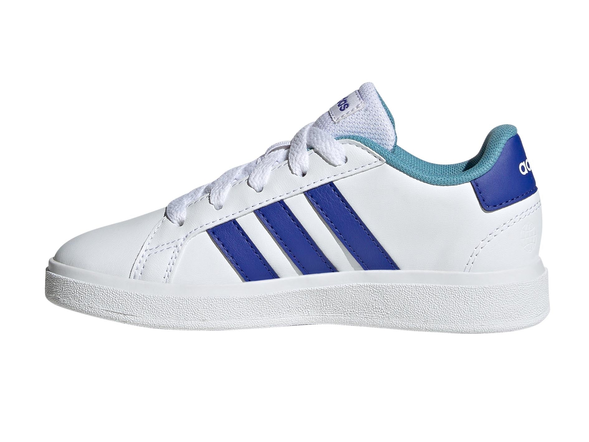 Adidas Kids' Grand Court 2.0 Sneakers - Lightweight Comfortable Tennis Shoes for Boys & Girls - Perfect for School, Sports & Everyday Wear