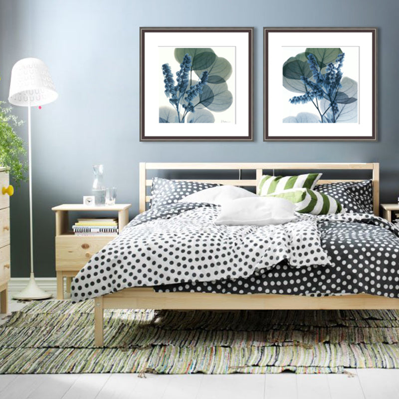 Swaying Flower III Abstract Wall Art ASJC4003A - 60x60cm Modern Canvas Painting for Living Room, Bedroom & Office Decor