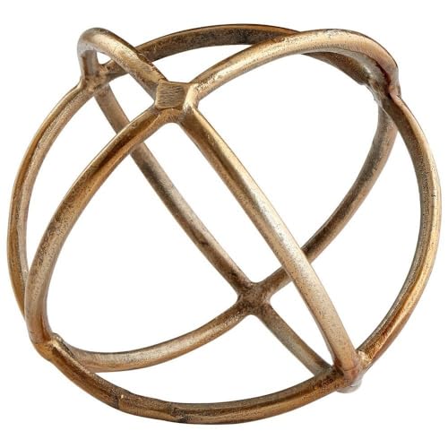 Cyan Design 08167 Jacks in Orbit Large Gold Decorative Filler - Perfect for Home Decor, Centerpieces, and Party Table Settings