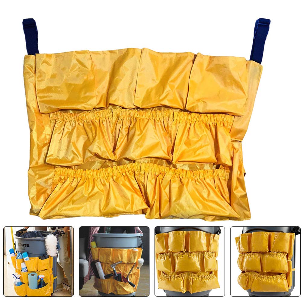 Heavy Duty Trash Bags - Extra Thick Large Garbage Bags for Round/Square Cans - 50 Gallon Commercial Strength Bin Liners - Perfect for Home, Office, Restaurant & Outdoor Cleaning Supplies Organization