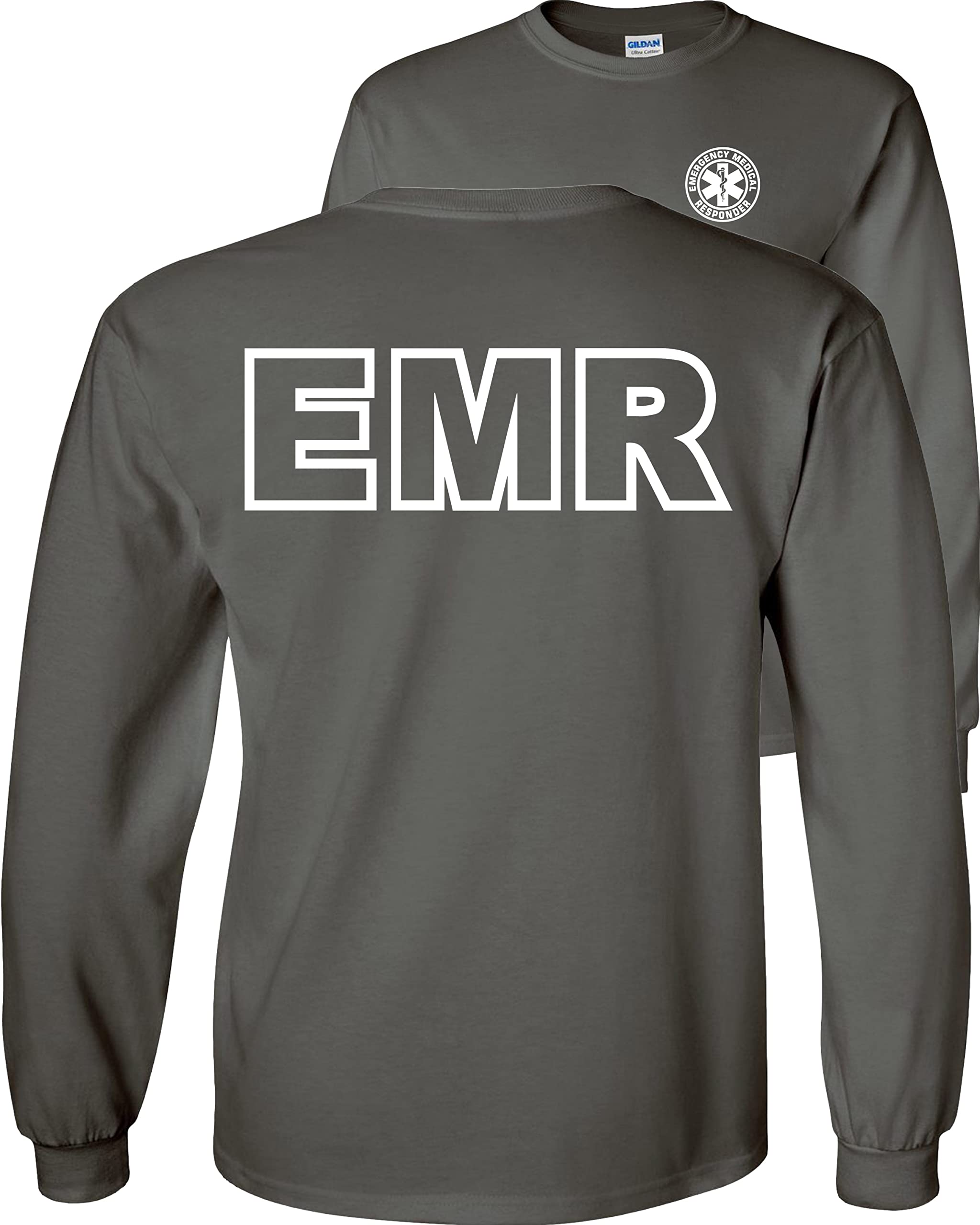 Fair Game EMR Long Sleeve Shirt for Emergency Medical Responders - Comfortable Workwear for EMTs, Paramedics & First Responders - Ideal for EMS Shifts, Emergency Calls & Medical Training