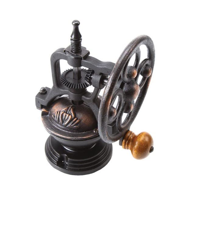 Penn State Industries PKGRIND Large Cast Bronzed Antique Style Coffee Grinder Mechanism Kit for Woodworking Projects - Perfect for DIY Coffee Grinder Restoration & Vintage Kitchen Decor