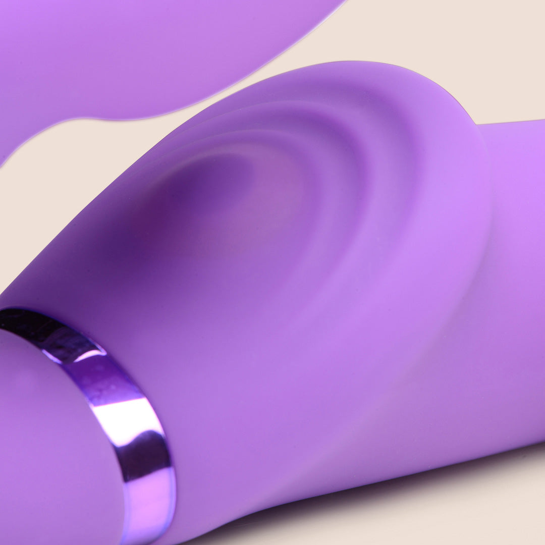 G Pulse Vibrating Strapless Strap-On Dildo | Inflatable & Powerful Vibrations for Couples Play, Lesbian Sex, and Solo Pleasure | Hands-Free Design for Ultimate Stimulation
