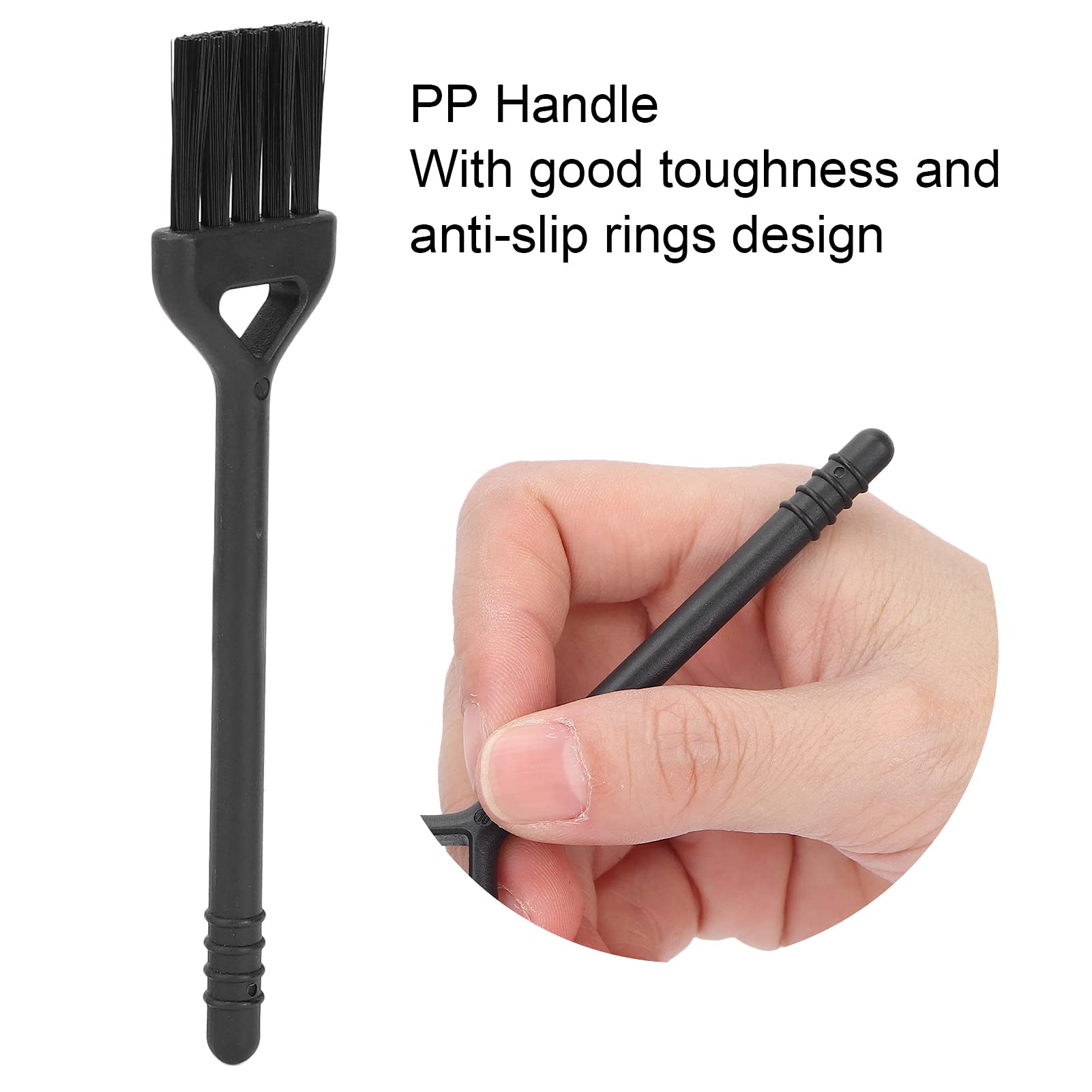 10 PCS Electric Shaver Cleaning Brushes - Double Sided Nylon Hair Clipper Brush for Shaver, Garlic Masher & Keyboard Cleaning | Perfect for Home, Salon & Office Maintenance