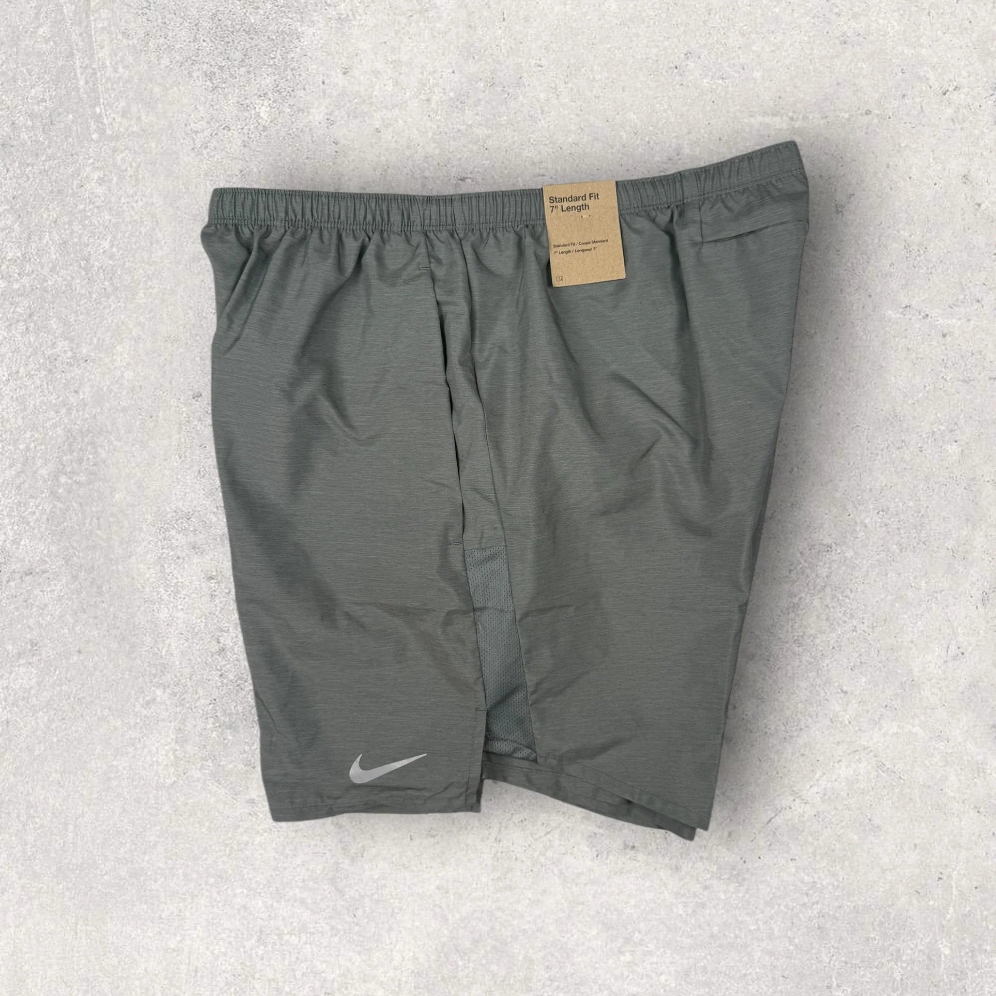 Nike Miler 1.0 Running T-Shirt & Shorts Set - Light Gray Athletic Outfit for Men | Gym Workout & Jogging Apparel