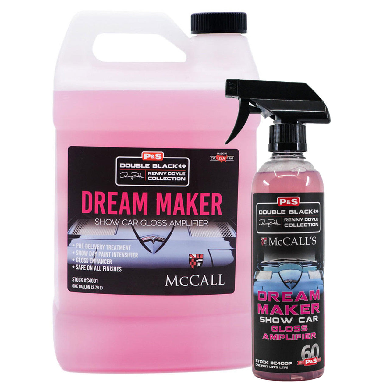 P&S Double Black Collection Dream Maker Gloss Amplifier - Premium Car Wax for Ultimate Shine & Protection | Perfect for Show Cars, Daily Drivers & Detailing Enthusiasts