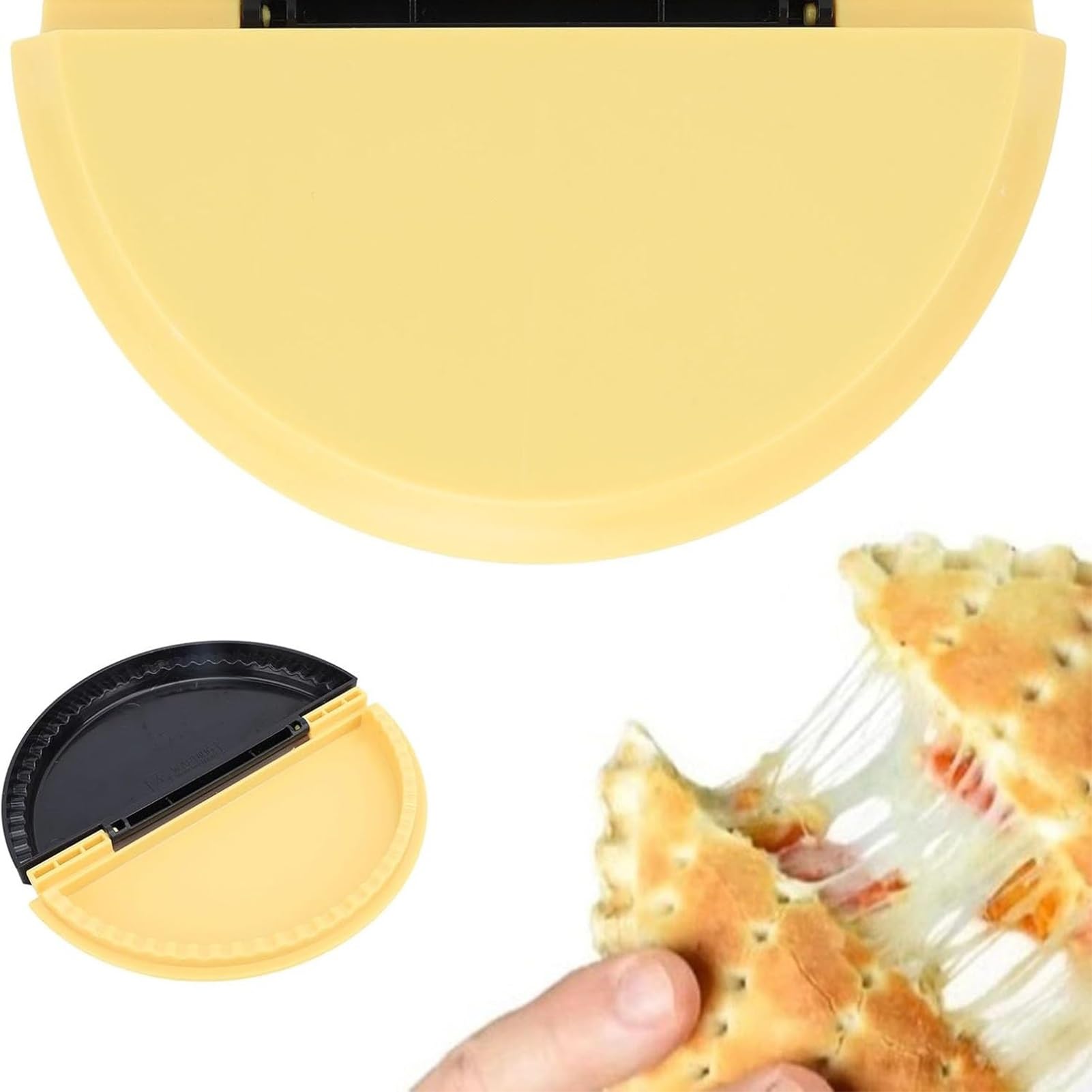 Crimpet Wrap Toastie Maker - Easy to Use Sandwich Sealer & Tortilla Folder for Burritos, Calzones, Enchiladas | Perfect for Quick Lunches, Picnics & Party Snacks