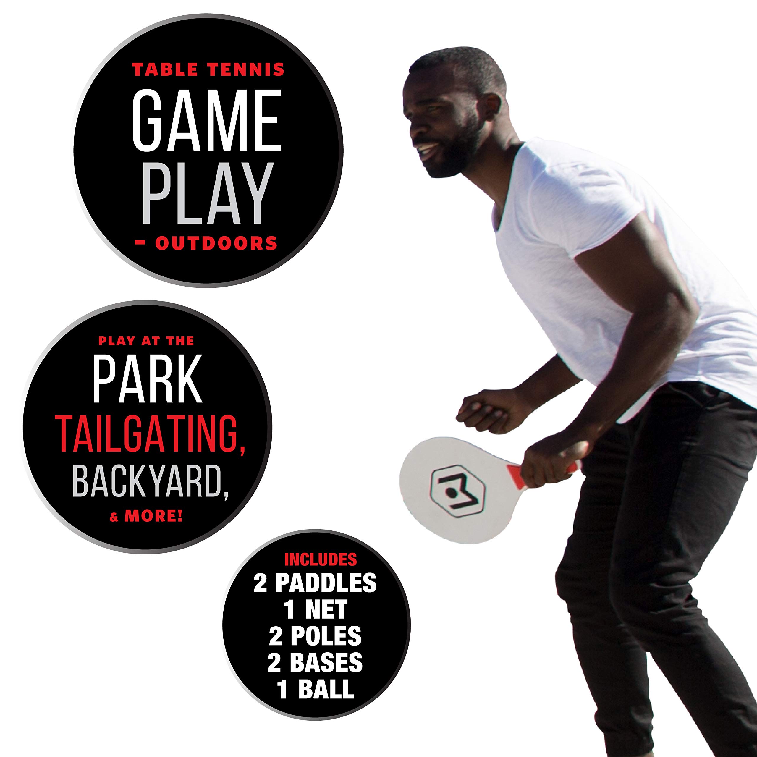 Wicked Big Sports Pickleball Set - Premium Pickleball Paddles & Balls for Outdoor & Indoor Play - Perfect for Backyard, Park, and Court Games