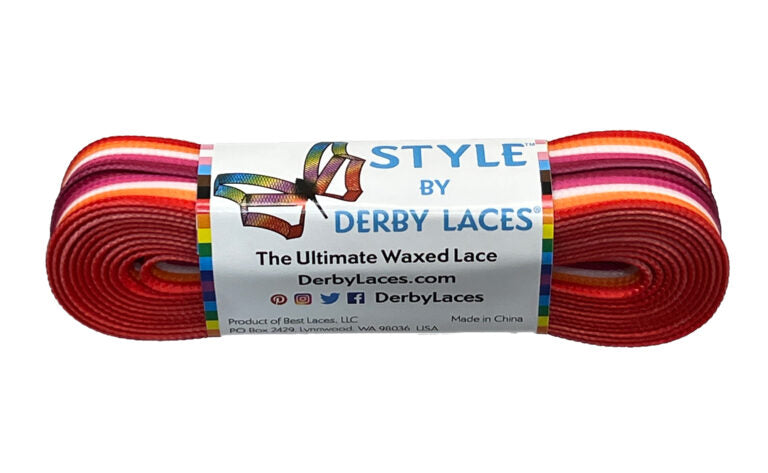 72 Inch Derby Style Roller Skate Laces - Premium Quality for Roller Skating, Derby Games & Skate Fashion Accessories
