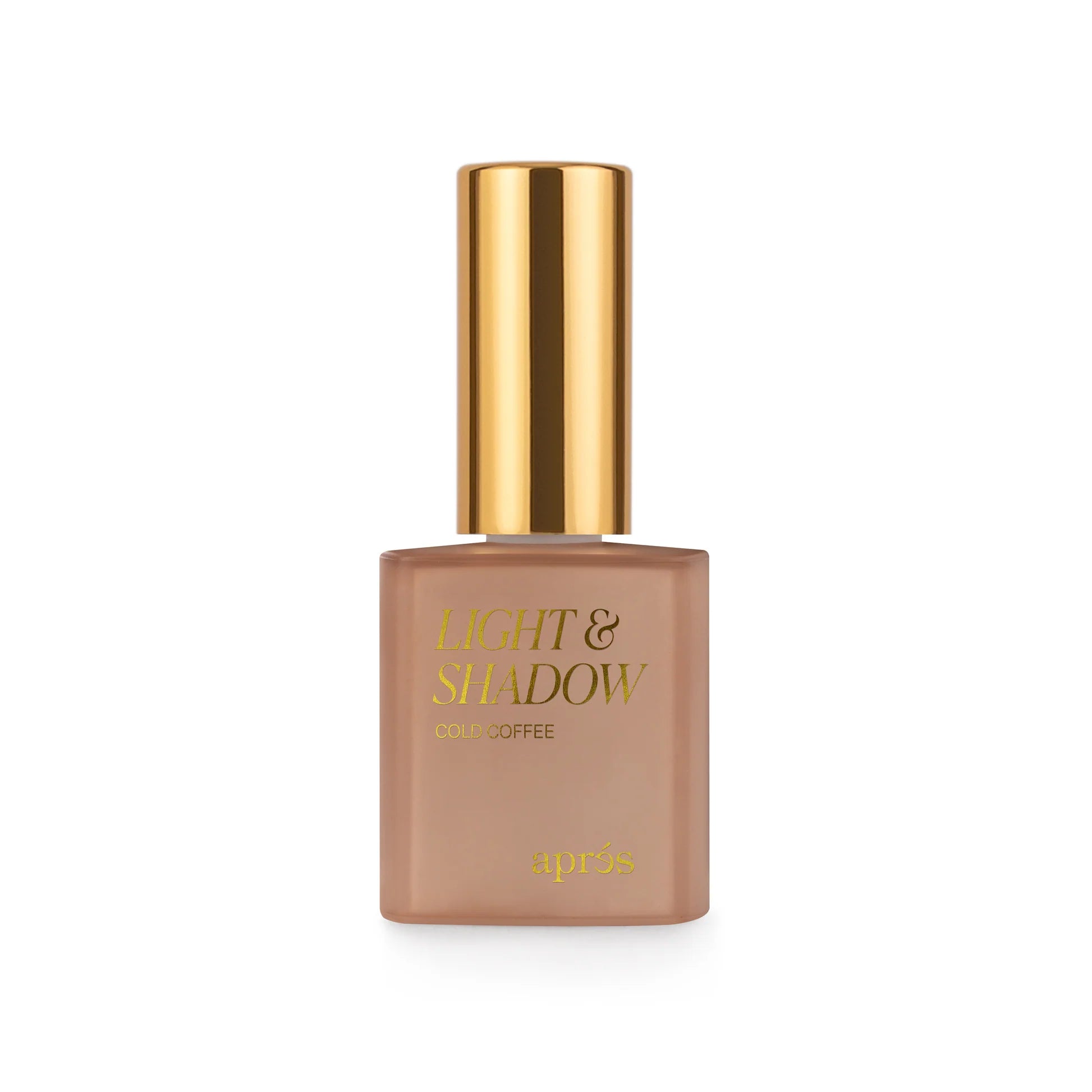 Apres Light & Shadow Sheer Gel Couleur 603 Cold Coffee - Long-Lasting Nail Polish for Gel Manicures, Salon-Quality Nail Art, French Tips & At-Home Nail Care