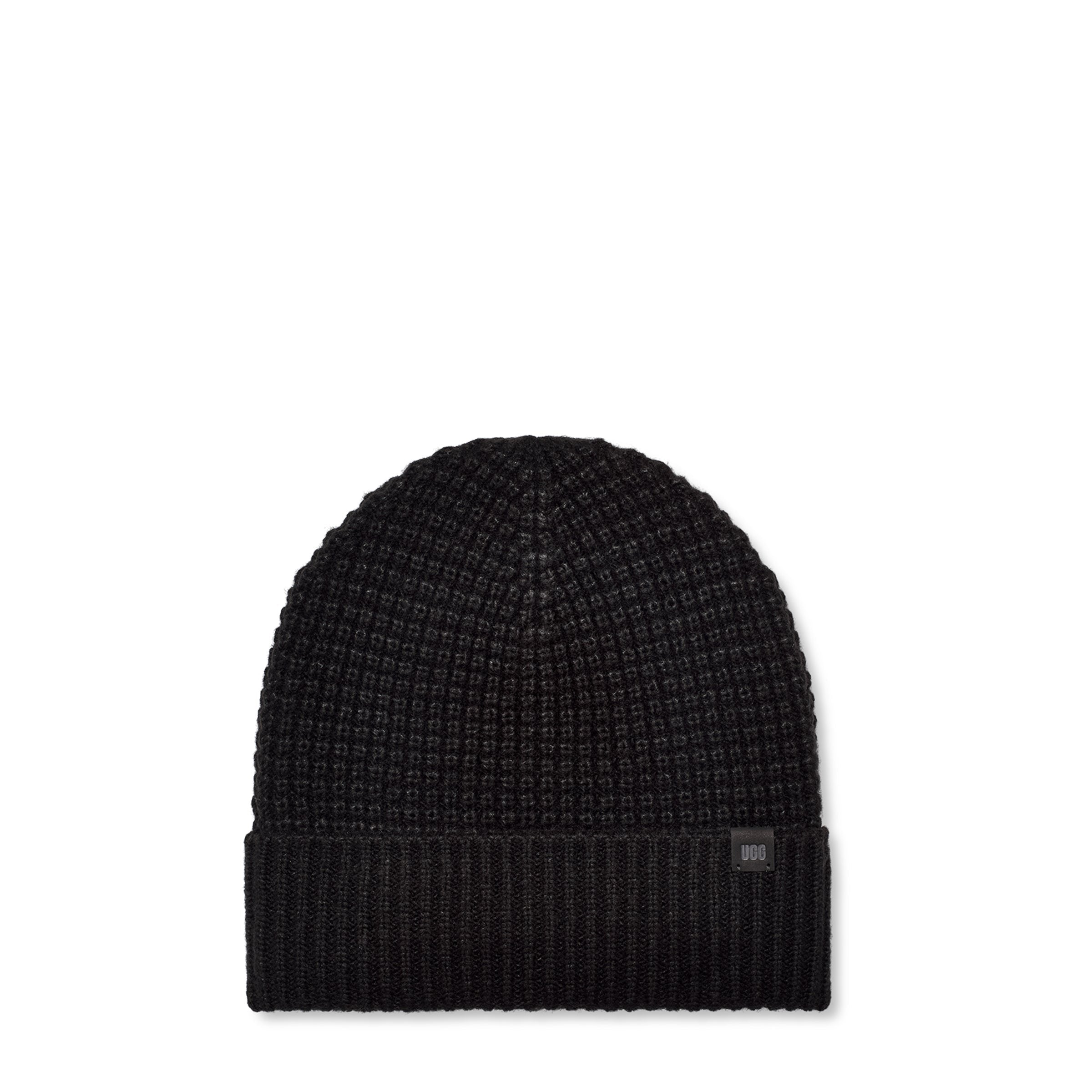 UGG Men's Waffle Cuff Beanie - Soft Winter Knit Hat for Cold Weather - Perfect for Skiing, Snowboarding & Outdoor Activities
