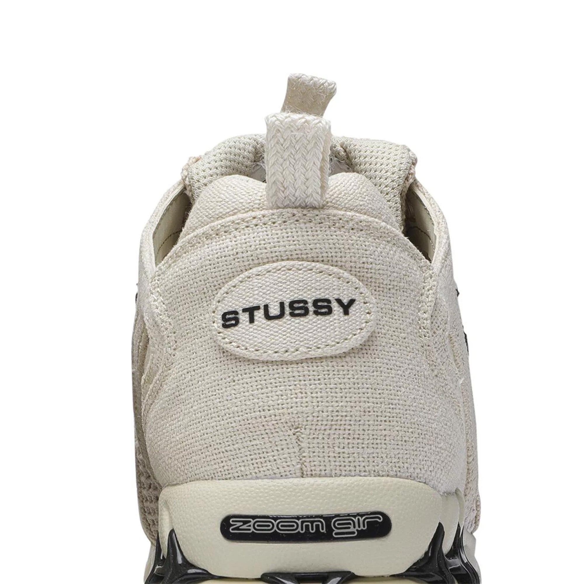 Nike Air Zoom Spiridon Cage 2 x Stussy 'Fossil' Retro Running Shoes - Vintage Streetwear Sneakers for Men | Perfect for Casual Wear, Gym & Urban Fashion