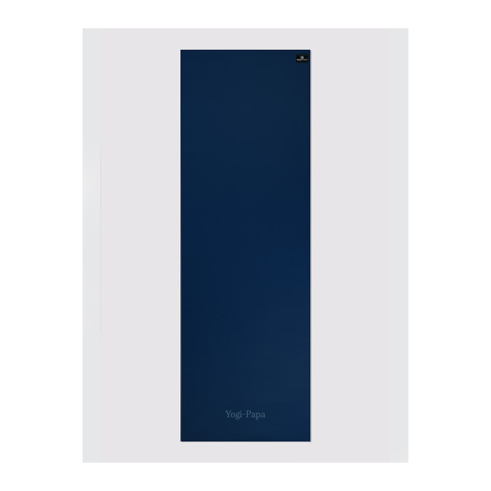Custom Personalized Yoga Mat 6mm Thick - Navy Blue with Your Own Design - Perfect for Home Workouts, Studio Classes & Meditation Practice