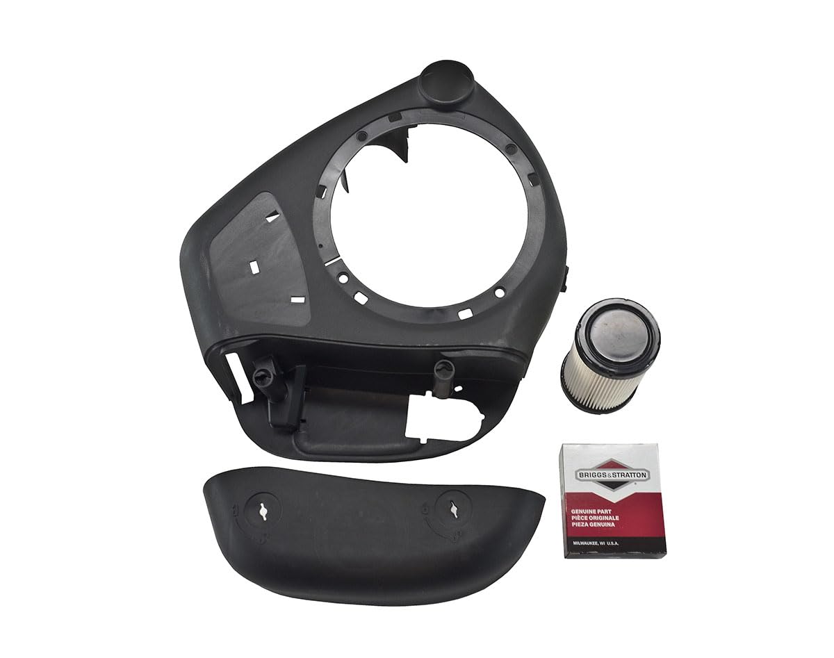 Briggs & Stratton 591642 OEM Engine Blower Housing for Lawn Mowers & Garden Equipment - Black | Compatible with Riding Mowers, Tractors & Outdoor Power Tools