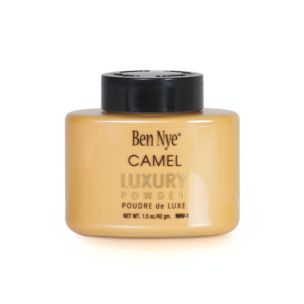 Ben Nye Camel Mojave Luxury Setting Powder - Matte Finish, Oil Control for Flawless Makeup - Perfect for Stage, Photography & Everyday Wear