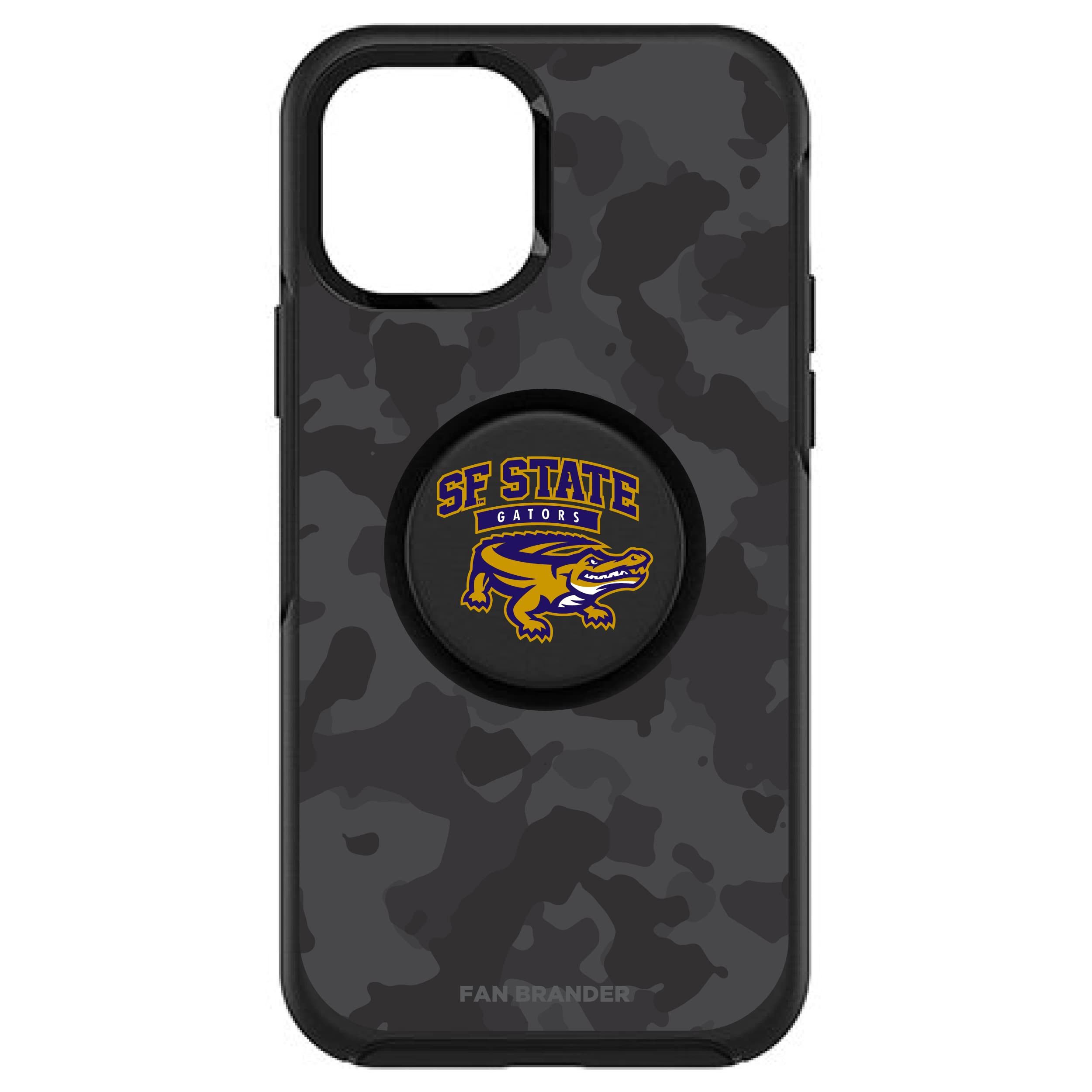 NCAA OtterBox Phone Case with PopSocket & Urban Camo Design - Durable Protective Cover for iPhone & Samsung (Game Day, School Spirit, Fan Gear)