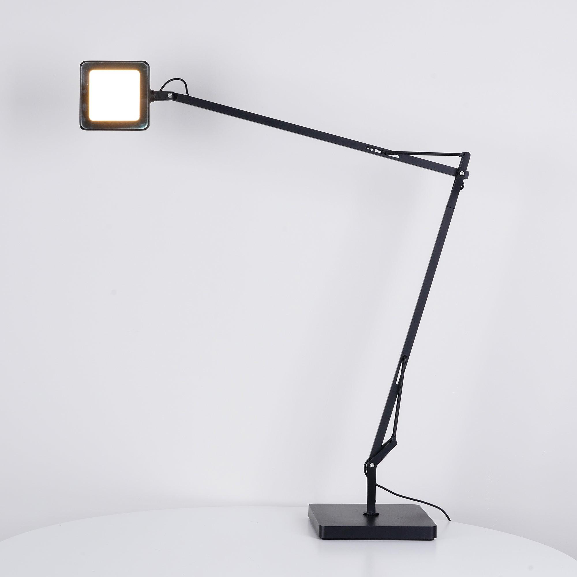 Kelvin Edge Table Lamp - Modern LED Desk Light for Home Office, Bedroom & Study | Adjustable Brightness, Energy Efficient Lighting for Reading & Work