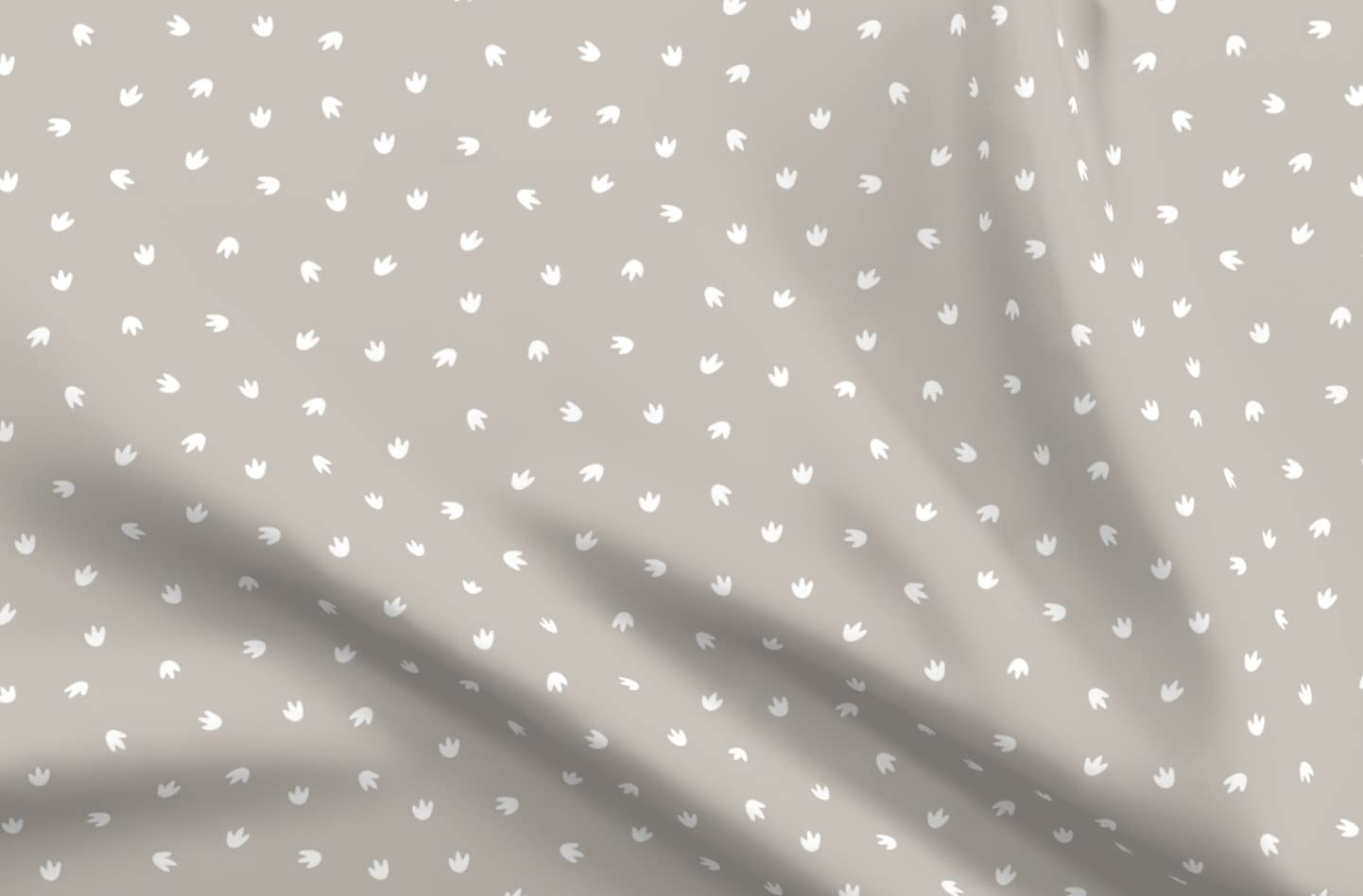 Dino Ditsy Gray Kids Printed Cotton Fabric by The Yard - Premium Petal Signature Cotton for Sewing, Quilting, Apparel & DIY Crafts - Perfect for Kids' Clothing, Home Decor & Nursery Projects