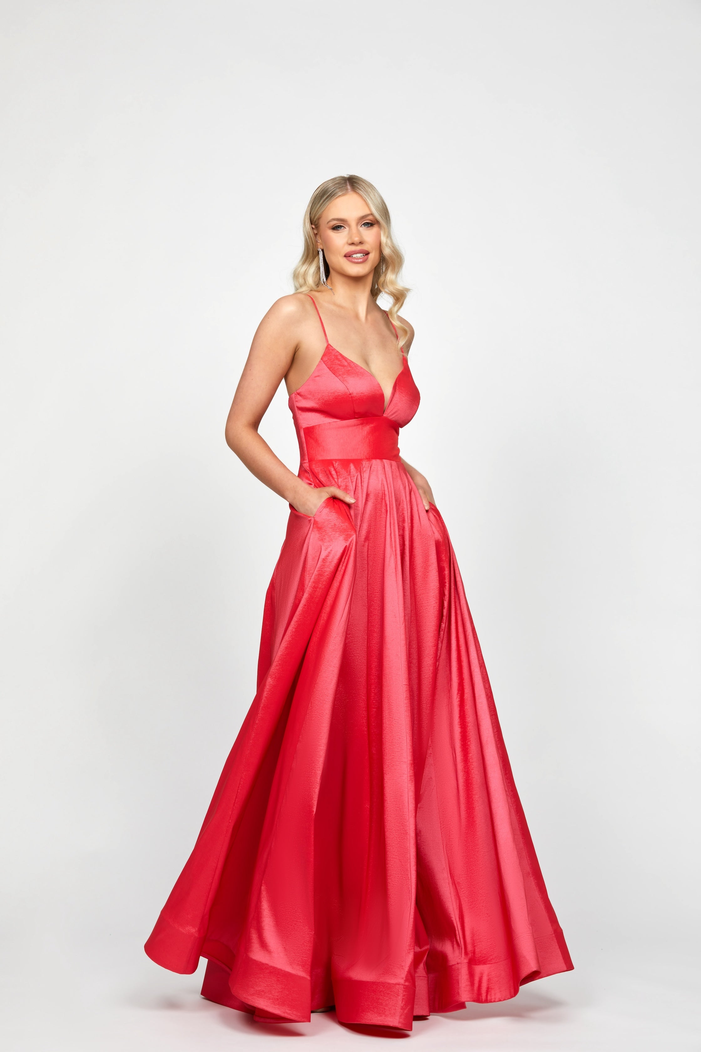 Lola Strappy Back Gown - Elegant Evening Dress for Women | Formal Gowns for Prom, Wedding, Cocktail Party & Special Occasions