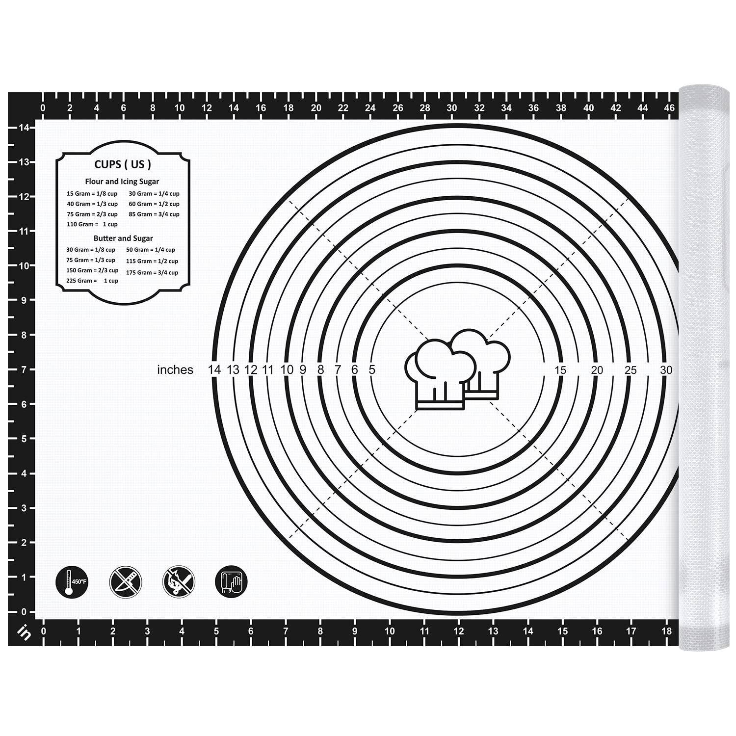 Non-Slip Silicone Baking Mat 26