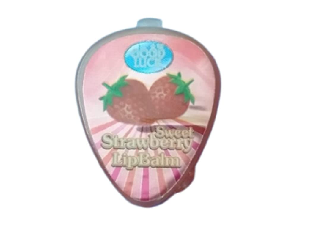 Naachaas Strawberry Shaped Pink & Red Lip Balm - Moisturizing & Long-Lasting for Dry Lips - Perfect for Daily Use, Gifts, and Travel