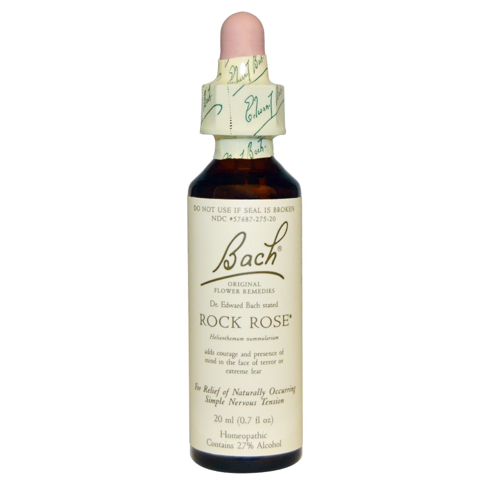 Bach Flower Rock Rose Essence - Natural Stress Relief & Emotional Support for Anxiety, Fear & Panic Attacks | Perfect for Meditation, Yoga & Daily Relaxation