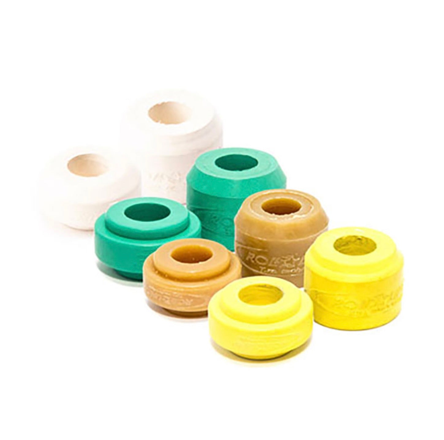 Roll Line Upper Rubber Suspensions - Premium Shock Absorber for Skateboards & Roller Skates - Perfect for Smooth Rides on Streets, Parks & Skate Rinks