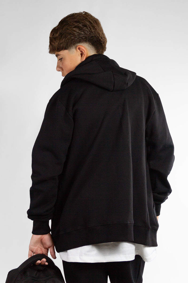 Men's College Black Jacket - Stylish & Comfortable Outerwear for Casual Wear, Outdoor Activities & Travel