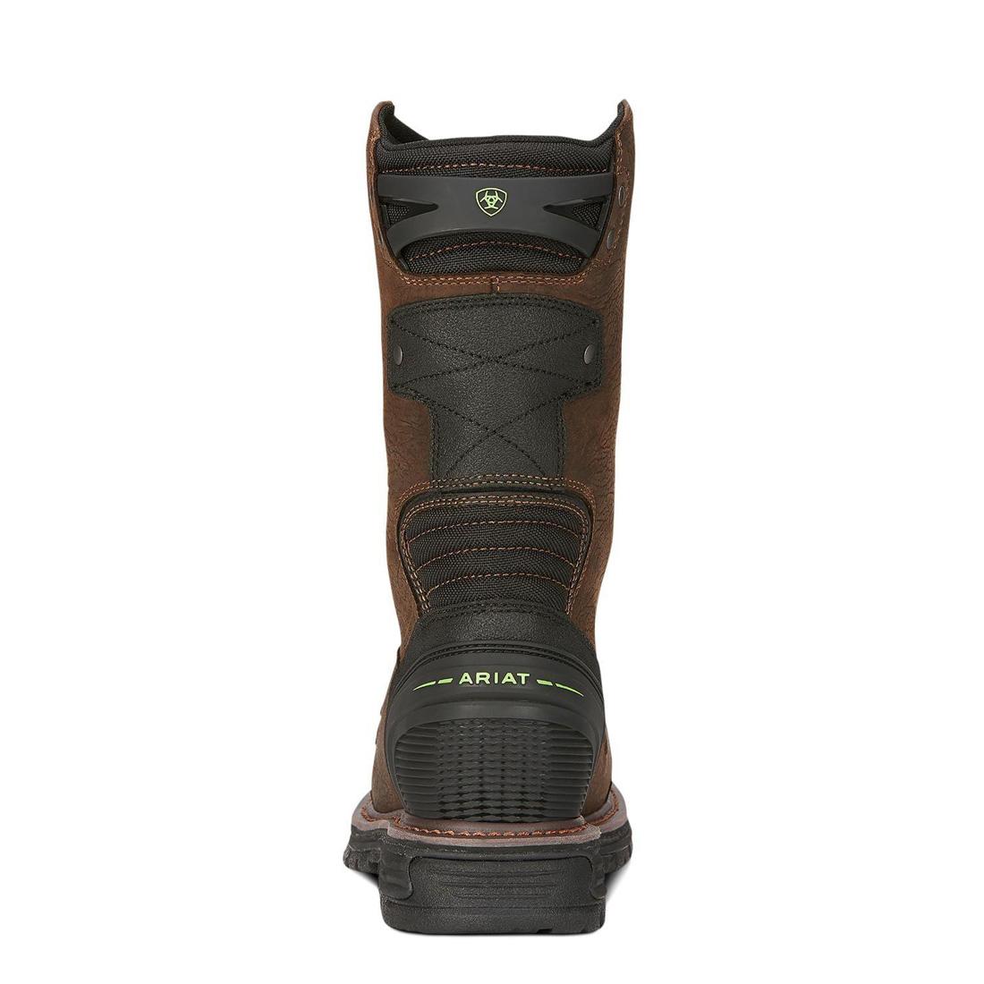Catalyst VX Composite Toe Waterproof Work Boots - Wide Square Toe, Bruin Brown - Durable Safety Footwear for Construction, Warehouse & Outdoor Work