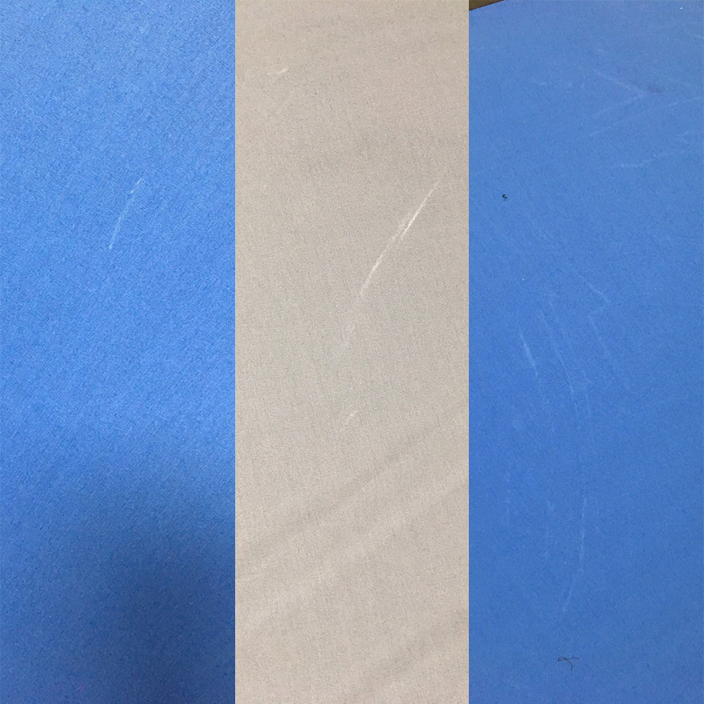 2x2.3m Muslin Cotton Dual Sided Collapsible Backdrop - Blue/Grey | Photography Studio Background | Perfect for Portraits, Product Shoots & Video Calls