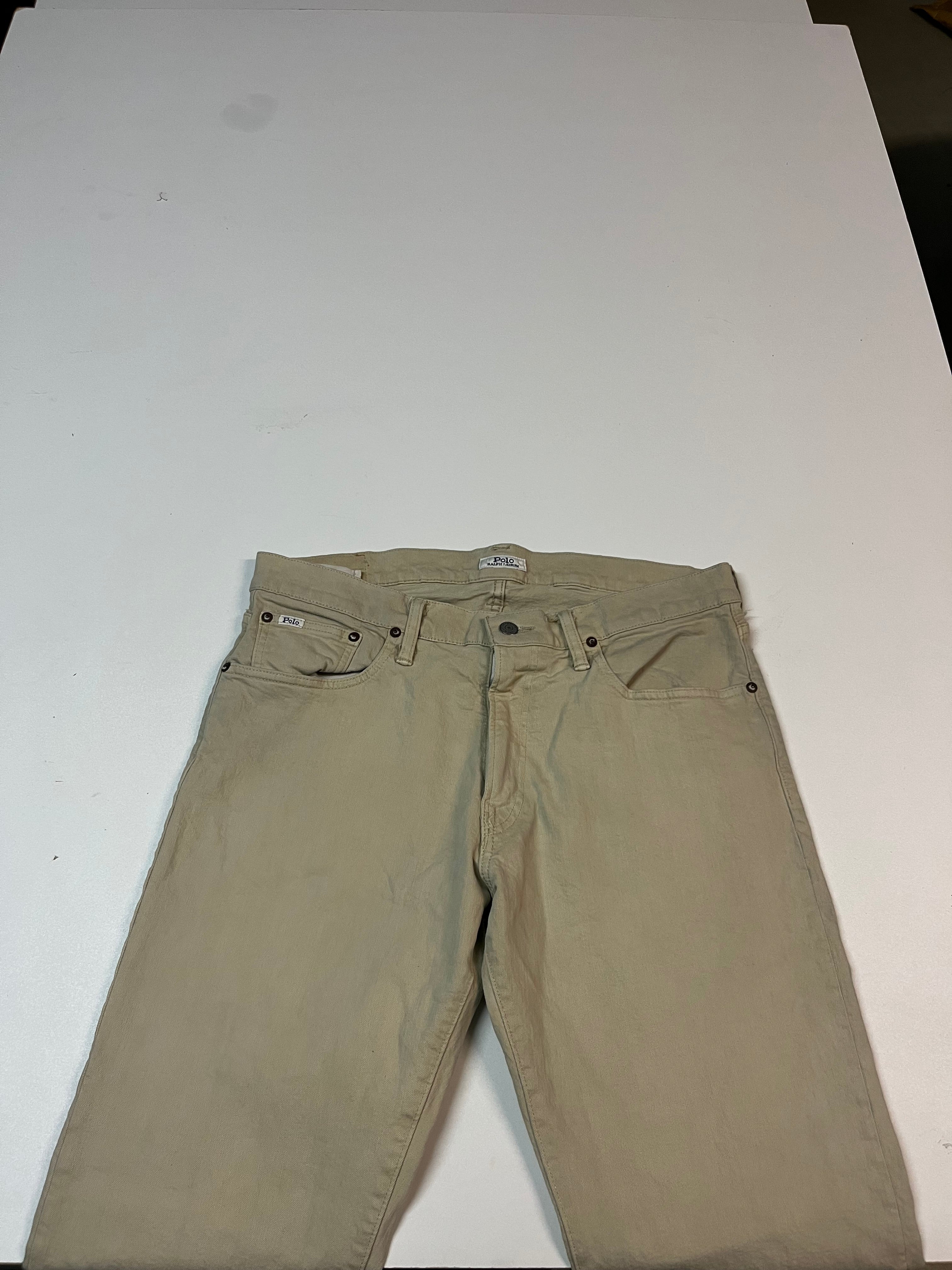 Vintage Polo Ralph Lauren Men's Jeans 34x32 Medium Wash 0008 - Classic Fit for Casual Wear & Everyday Style