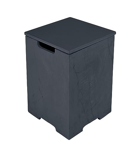 Square Slate Black - Tall