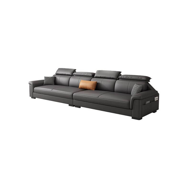 L-Shaped & Straight Sectional Sofa with Right-Hand Facing Chaise, Hidden Support Legs - Perfect for Small Spaces, Apartments & Modern Living Rooms