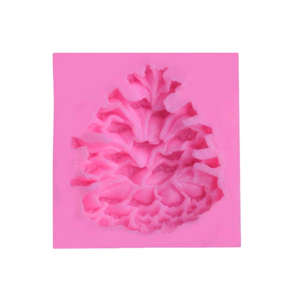 3D Christmas Silicone Candy Molds Set - Pine Cone Fondant & Gelatin Molds for Holiday Baking, DIY Desserts, Cupcake Decorations - Perfect for Christmas Party Treats, Cookie Making, and Festive Dessert Displays