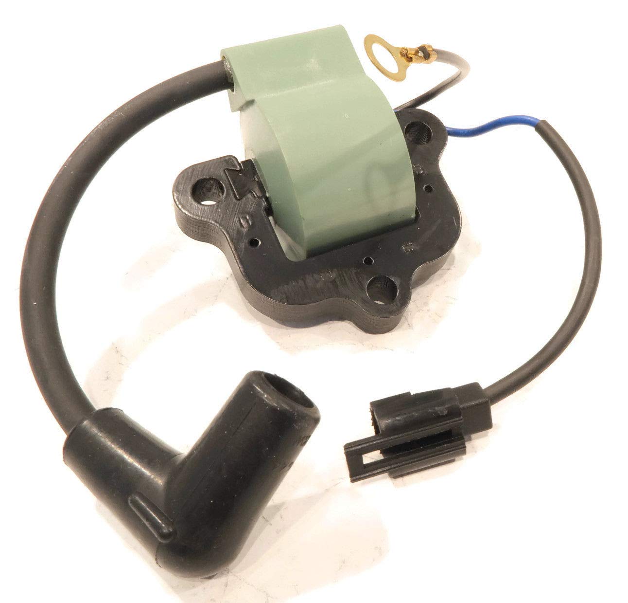 OMC Johnson Evinrude 40HP Ignition Coil Replacement (1976) - Compatible with 40605A, 40605R, 40654A, 40654R - High Performance Marine Engine Part for Boat Motor Repair & Maintenance