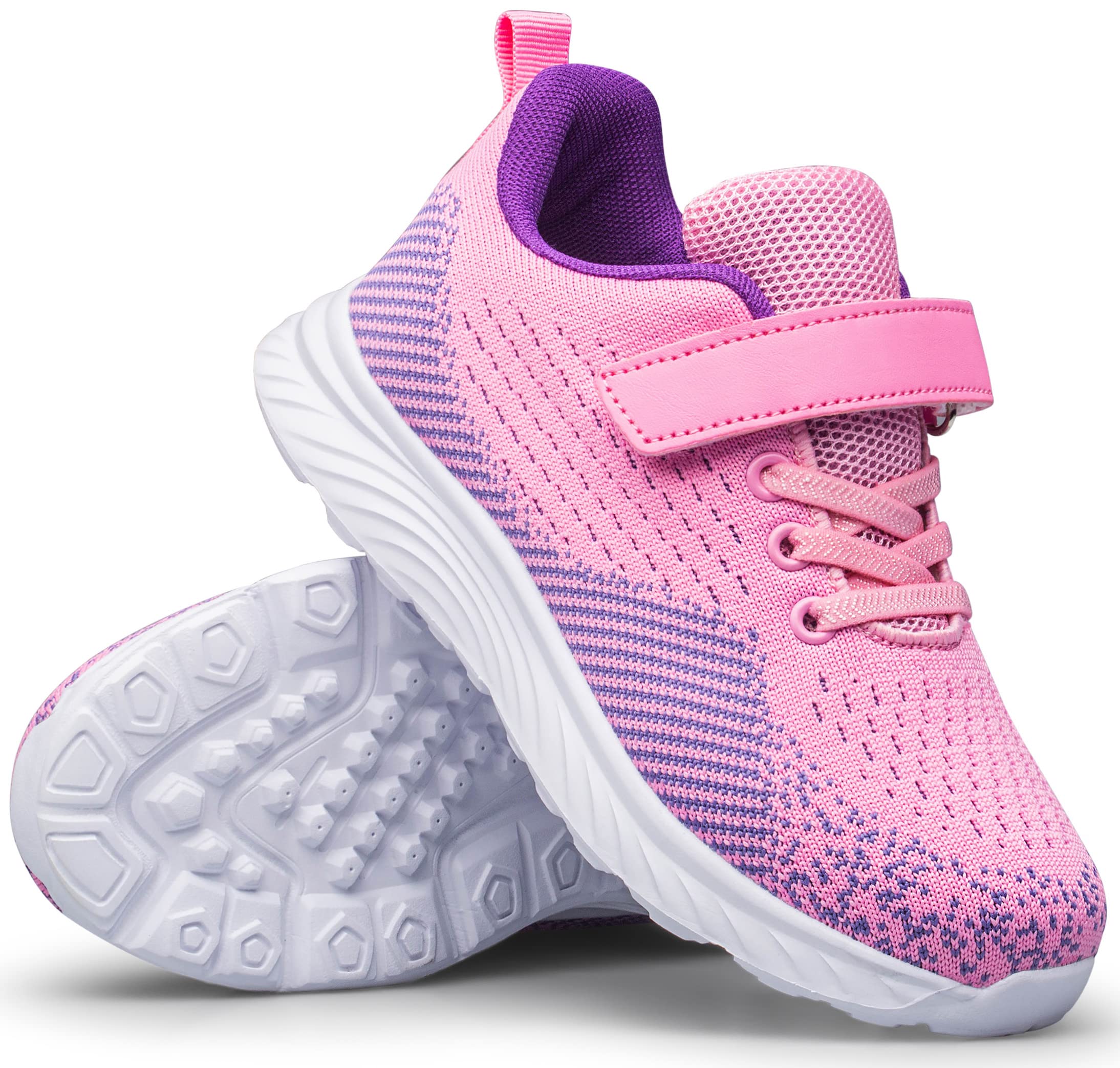 Best MURDESOT Kids Running Shoes for Toddler Boys & Girls - Athletic Sports Sneakers with Strap for Little & Big Kids - Perfect for Playground, School & Daily Activities