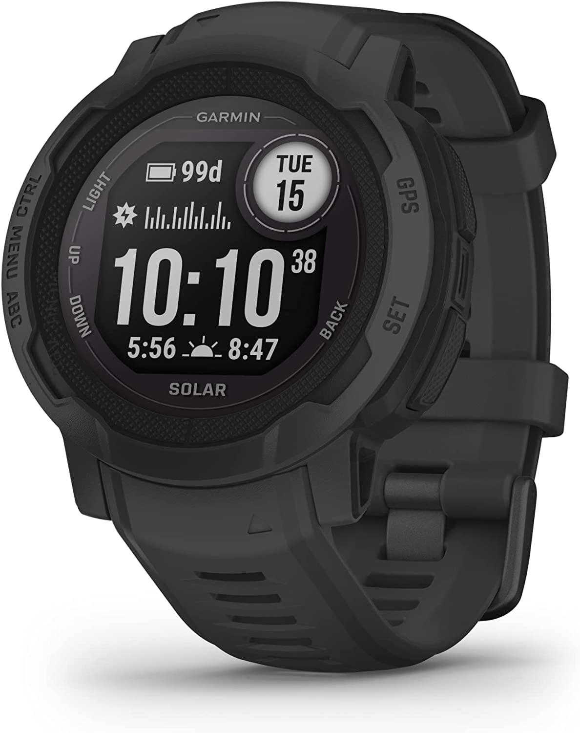 Garmin Instinct 2 & 2S GPS Rugged Smartwatch - Outdoor Adventure, Fitness Tracking & Multi-Sport Watch for Hiking, Running & Swimming