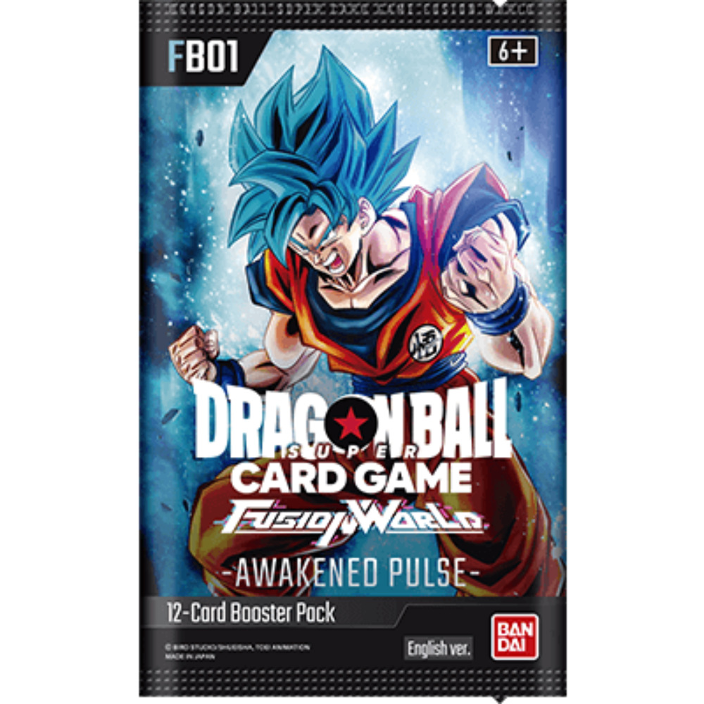 Dragon Ball Super CG Fusion World Awakened Pulse (FB01) Booster Box - Collectible Trading Card Game for Anime Fans & Competitive Play