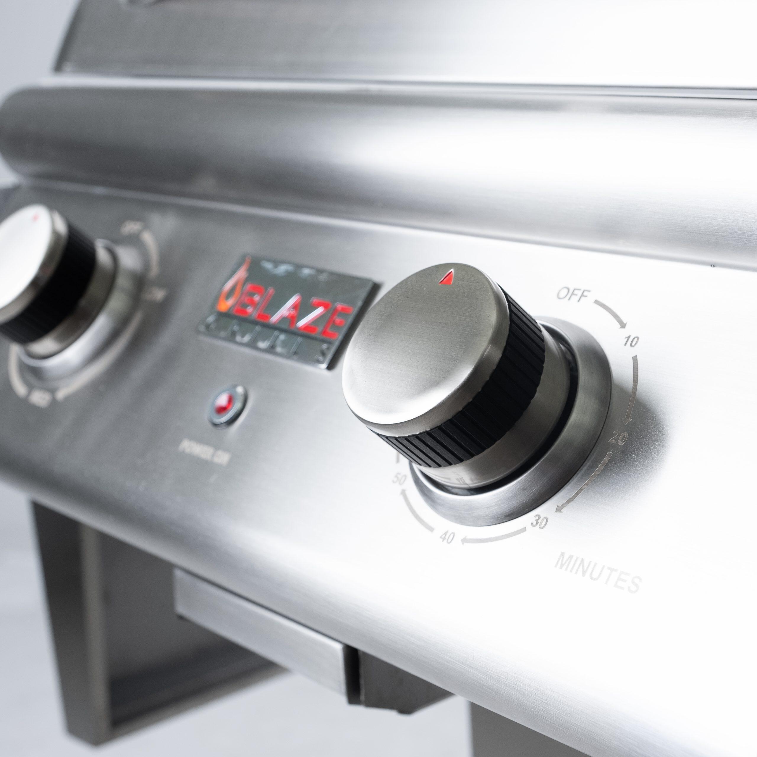 Blaze BLZELEC21 Electric Grill - Stainless Steel Outdoor BBQ Grill for Patio, Backyard & Camping - Perfect for Grilling Burgers, Steaks & Vegetables