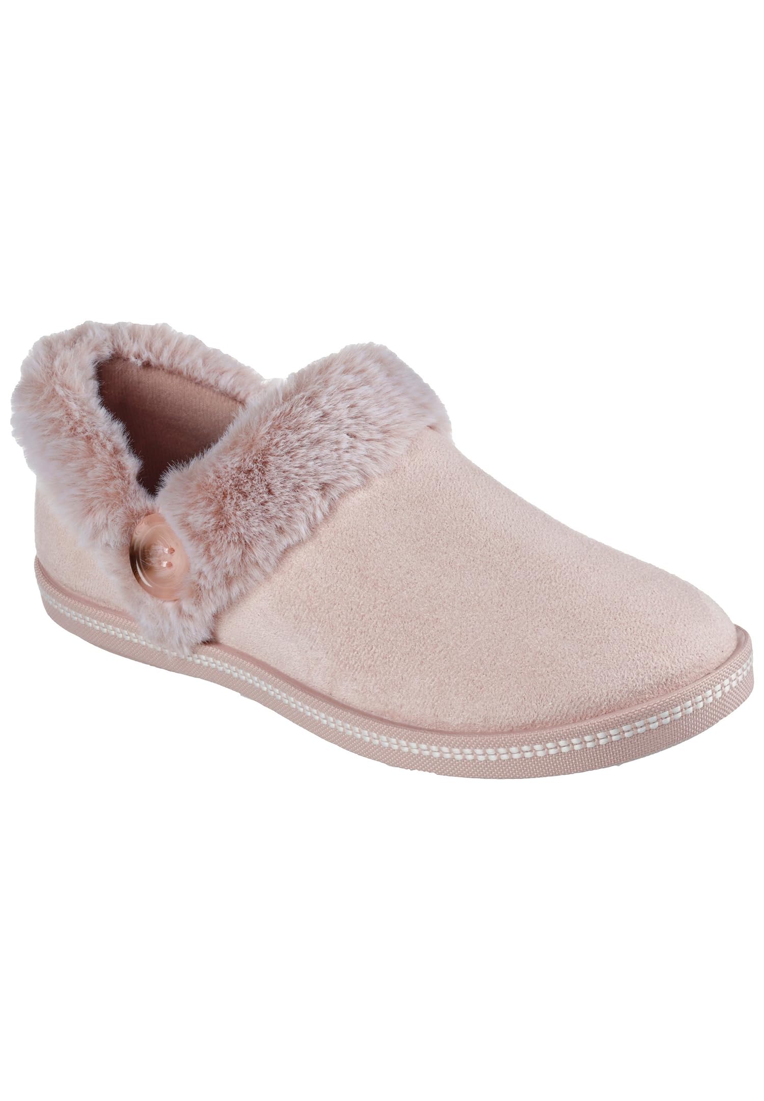 Skechers Cozy Campfire Fresh Toast Women's Fuzzy Slippers - Soft Indoor House Shoes for Women, Warm Winter Slippers for Home, Lounge & Relaxation