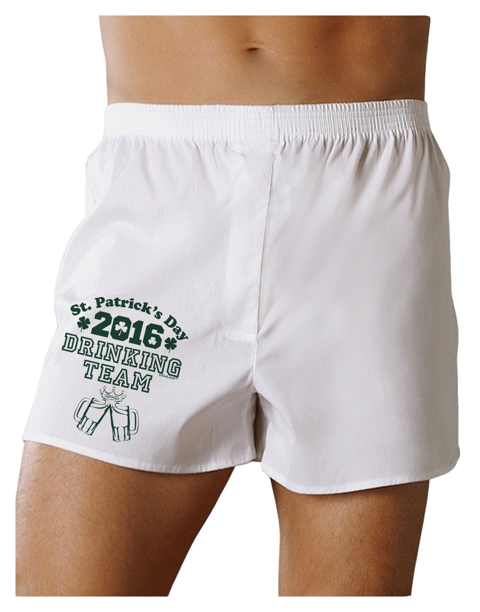 Funny St. Patrick's Day Boxer Shorts for Men - Irish Drinking Team Underwear - Perfect for Parties & Gifts