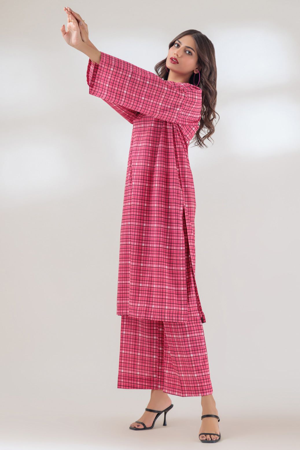 Stylish Cambric Pink 2 Piece Suit for Women - Elegant Office Wear & Special Occasion Outfit | Bonanza