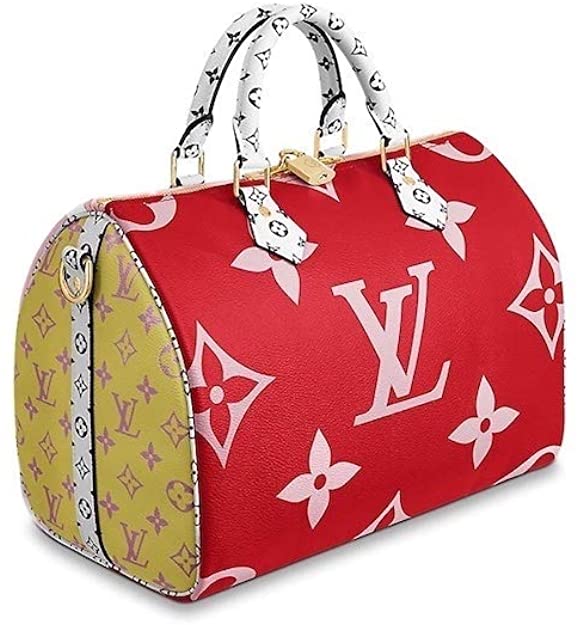 Authentic Louis Vuitton Speedy Bandouliere 30 Monogram Crossbody Bag in Rouge - Perfect for Travel, Work & Everyday Luxury Fashion Accessory