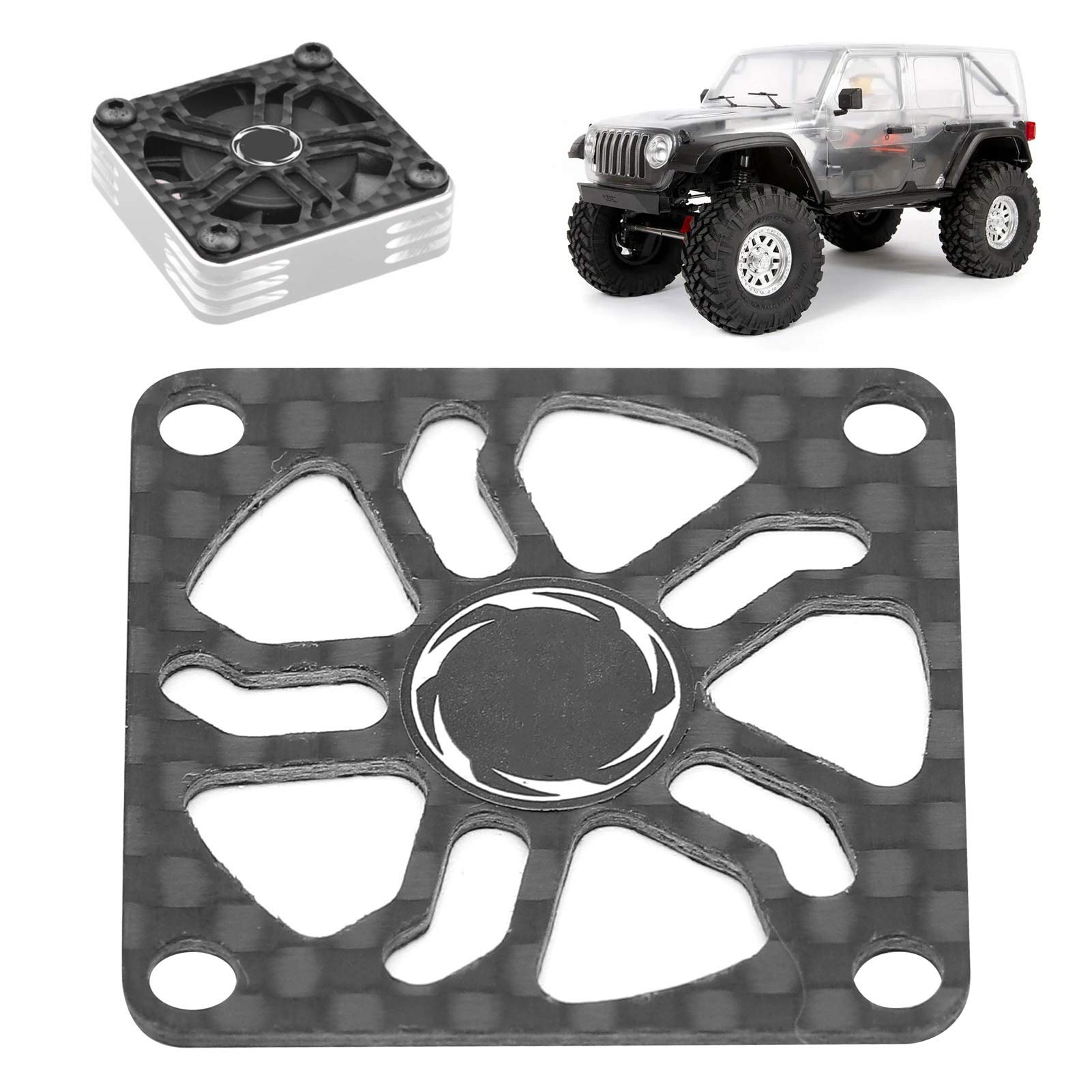 Folany 30mm RC Cooling Fan Cover - Durable Safety Cover for Heat Dissipation on RC Motors & Electric Fans | Perfect for RC Cars, Drones & DIY Electronics Projects