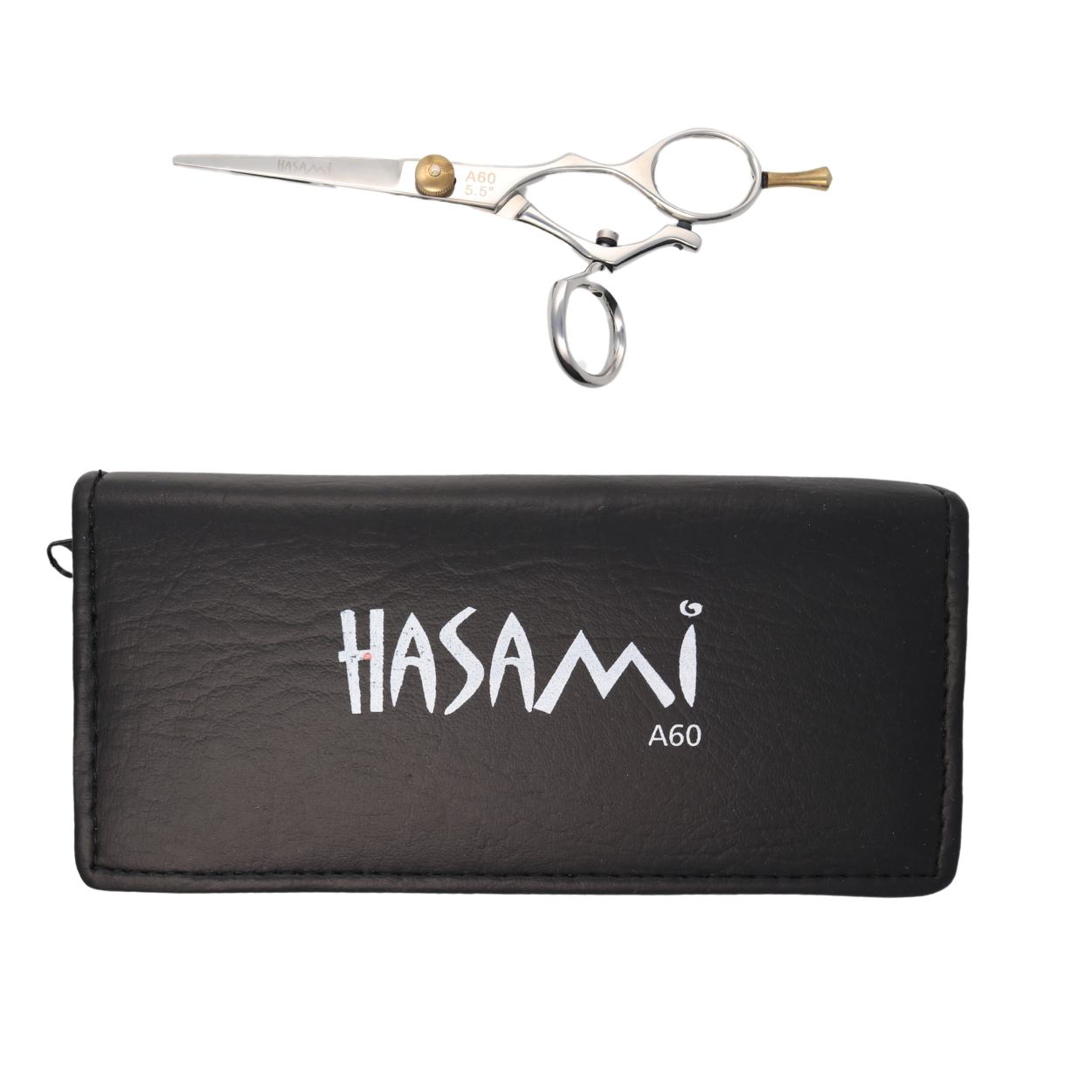 Premium 5.5 Inch Hand-Forged Hair Cutting Scissors A60 - Professional Salon-Grade Shears for Stylists & Barbers | Perfect for Precision Haircuts, Trims & Styling