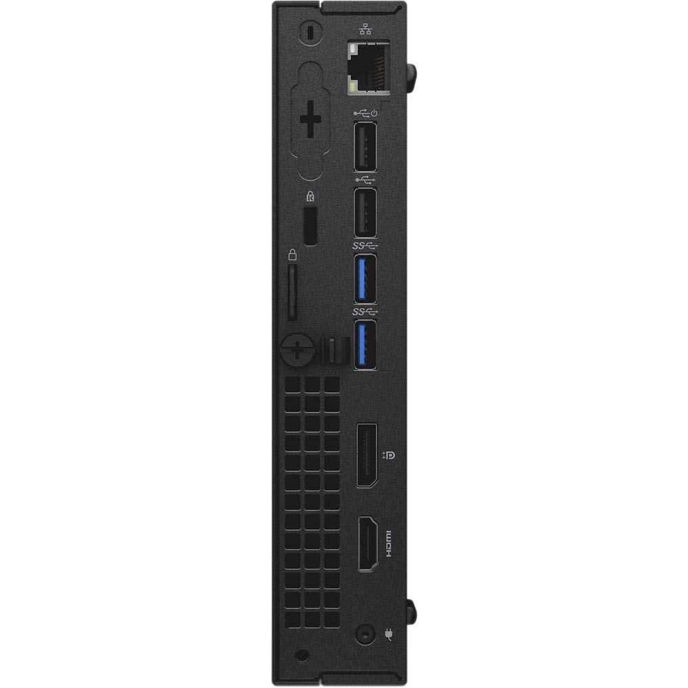 Dell OptiPlex Micro Form Factor (MFF) Business Desktop PC - Intel Core i3-7100T 3.4GHz, 8GB DDR4 RAM, 256GB SSD, Windows 10 Pro - Compact Mini Computer for Office, Home & Business Use with DisplayPort/HDMI, USB 3.0, Ethernet - Includes Keyboard & Mouse