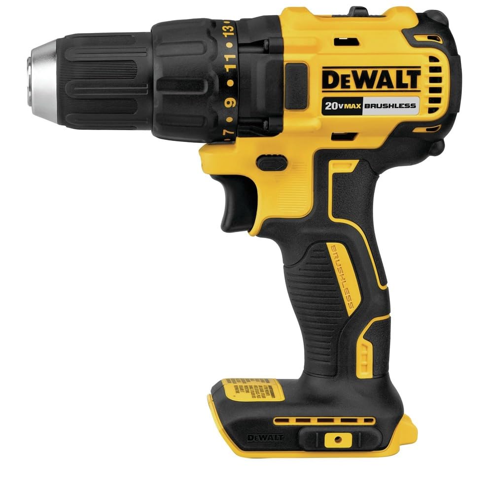 DEWALT 20V MAX Cordless Drill and Impact Driver Combo Kit - Brushless Power Tool Set with 2 Batteries & Charger (DCK277D2) - Perfect for Home Improvement, Construction, and DIY Projects