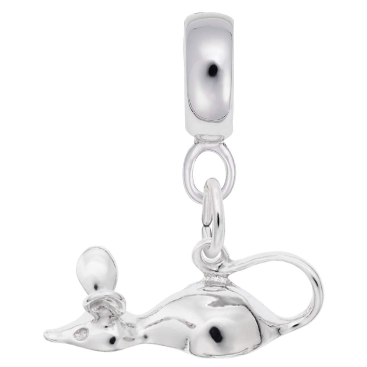 Mouse Charm Dangle Beads for Jewelry Making - DIY Bracelet & Necklace Charms - Perfect for Kawaii Accessories, Gifts, and Animal Lover Crafts