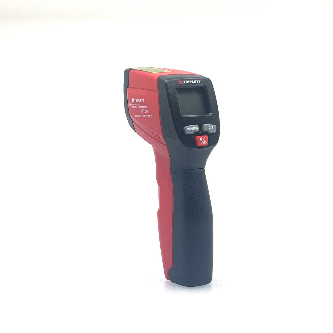 Compact IR Thermometer with 12:1 Distance-to-Spot Ratio (IRT220) - Perfect for Industrial, HVAC, and Home Temperature Measurement